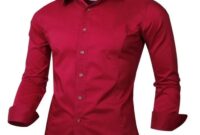 Iron free mens dress shirts