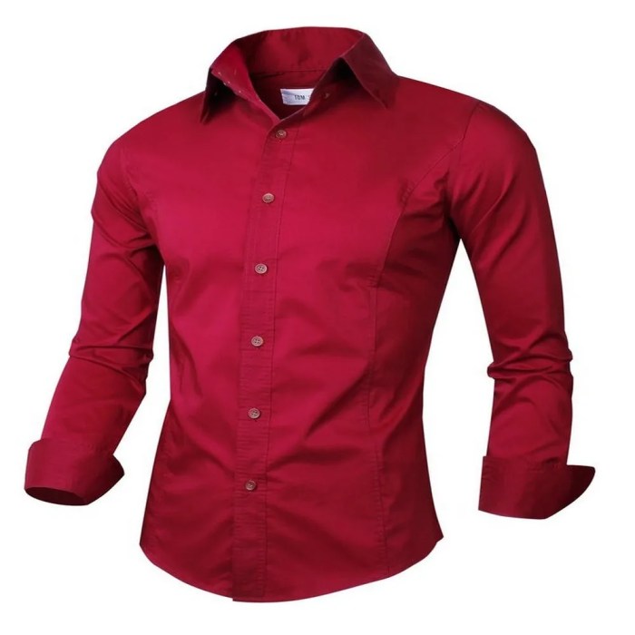 Iron free mens dress shirts