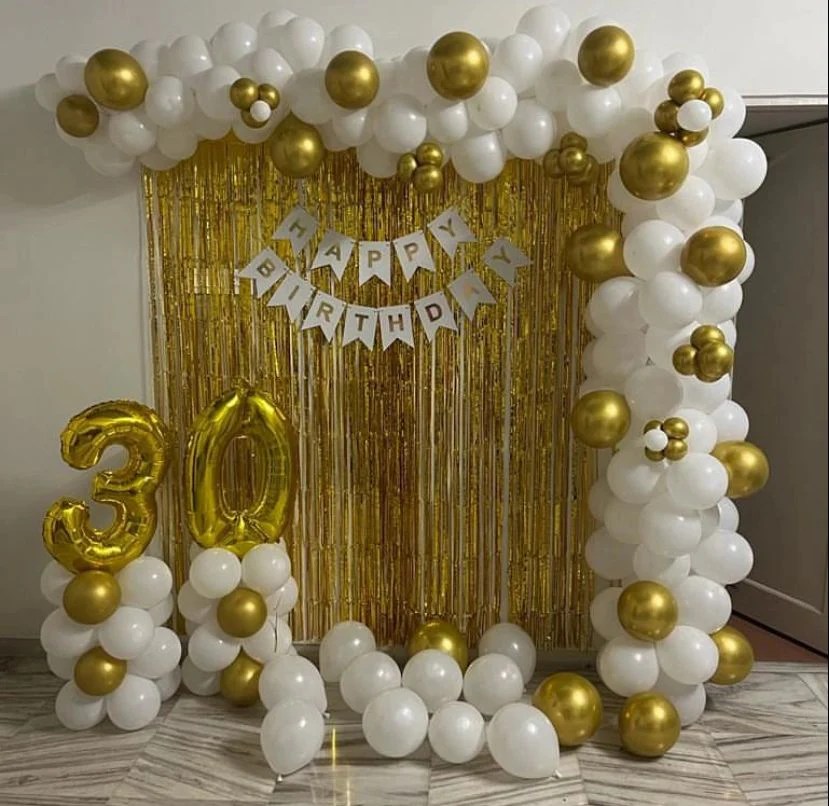 How to make a birthday decoration at home