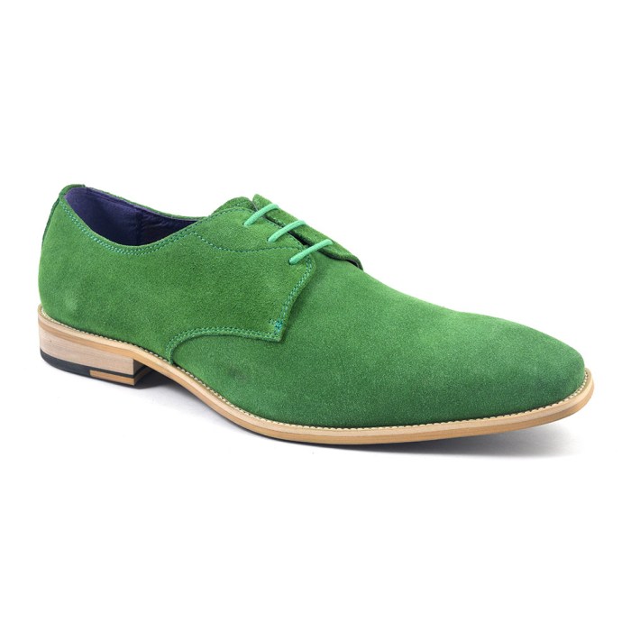 Mens lime green dress shoes