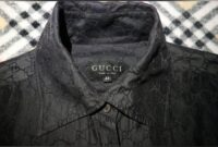 Gucci mens button up dress shirt