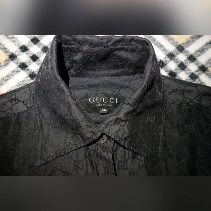 Gucci mens button up dress shirt