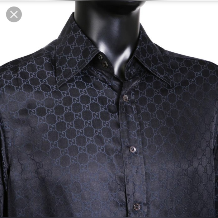 Gucci mens button up dress shirt