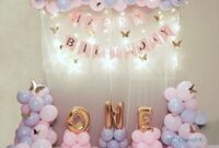 How to make a birthday decoration at home