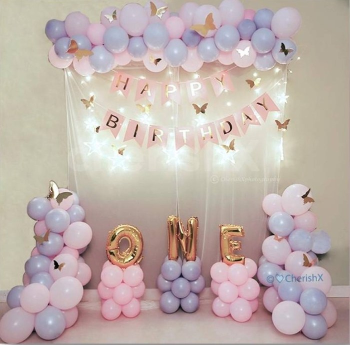 How to make a birthday decoration at home