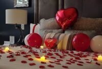 How to decorate room for romantic night