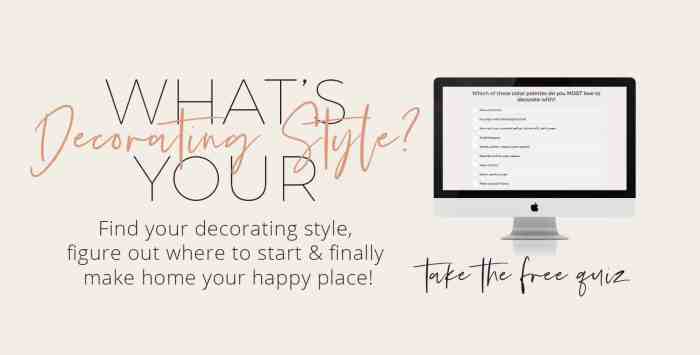 How to find decorating style